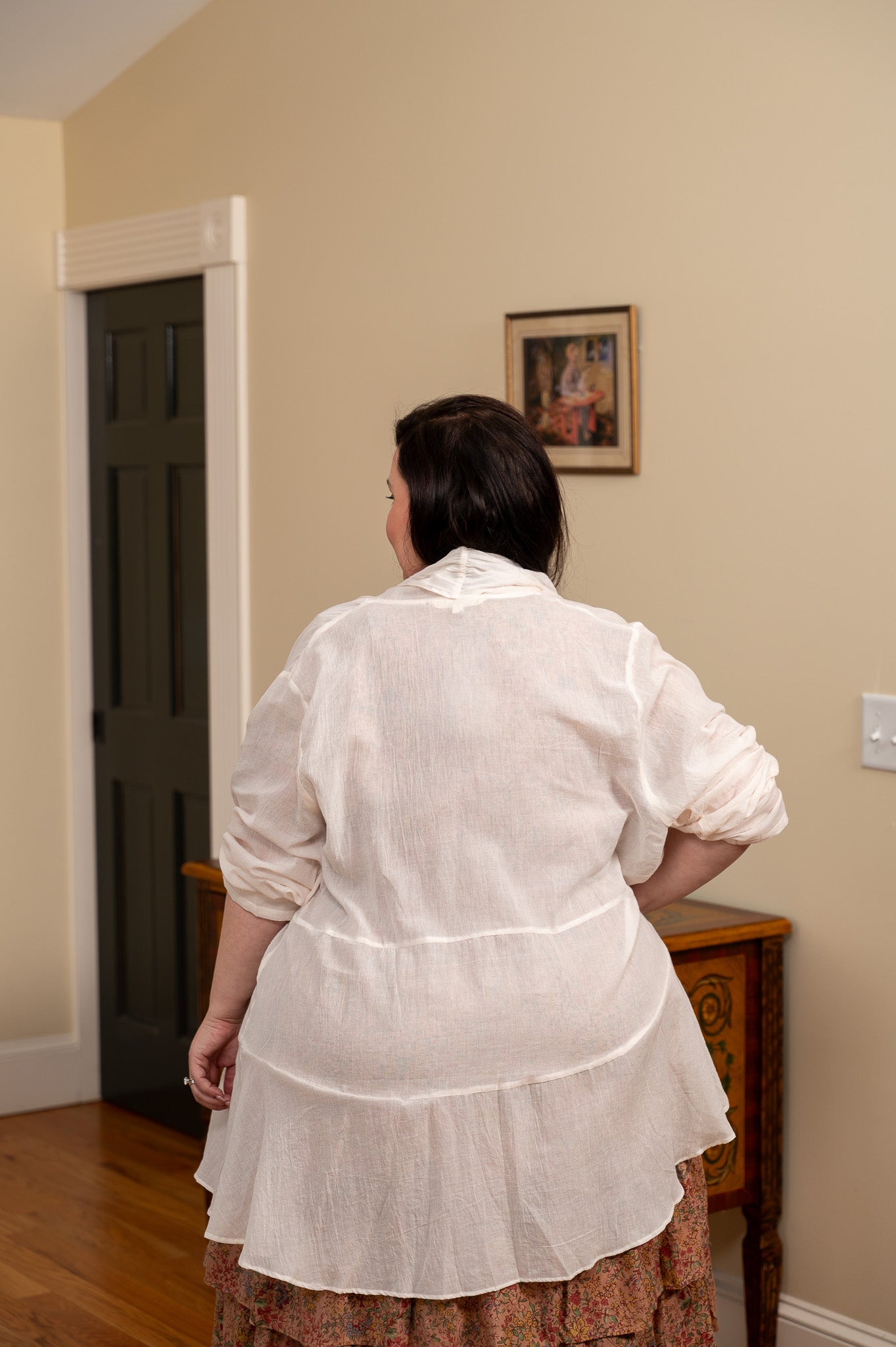 Everlasting Duster in Ecru