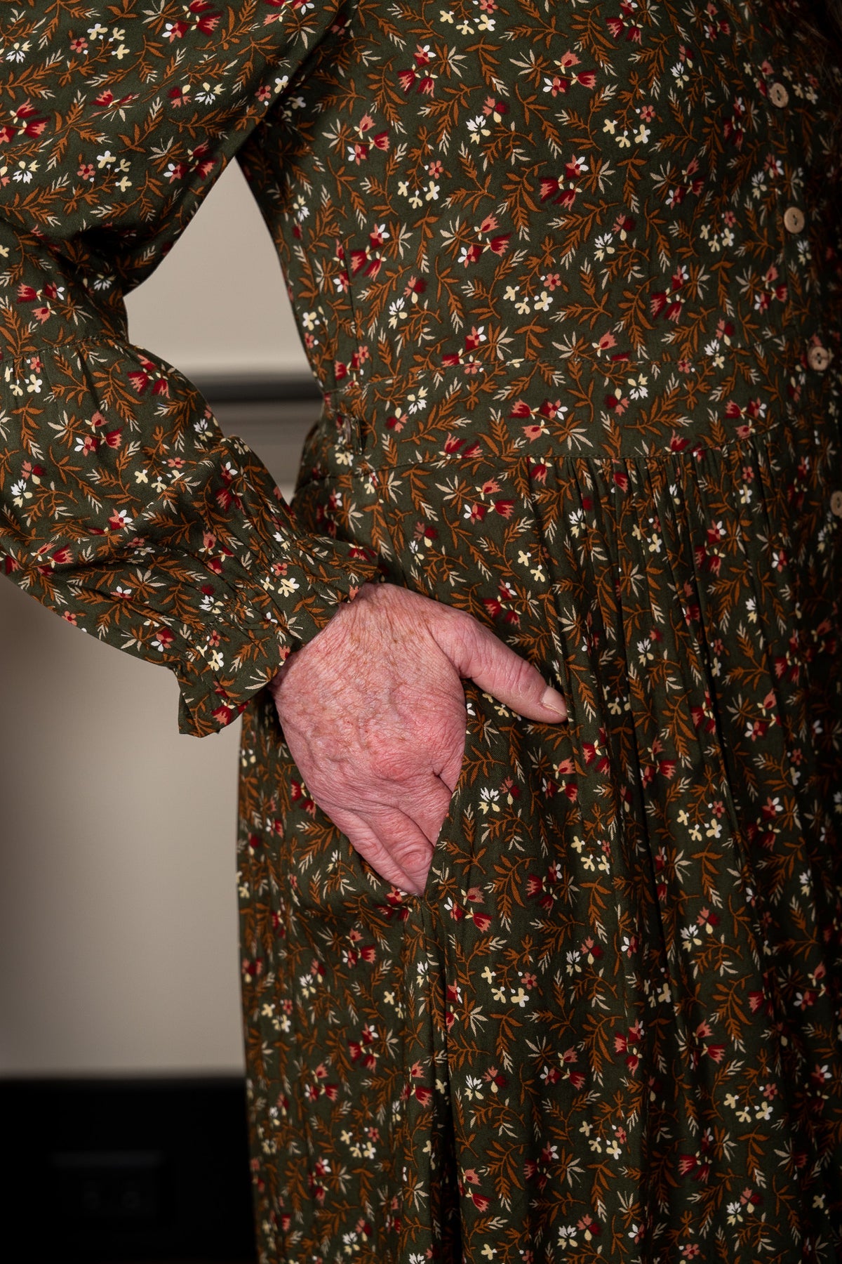 Evermore Dress in Harvest Floral