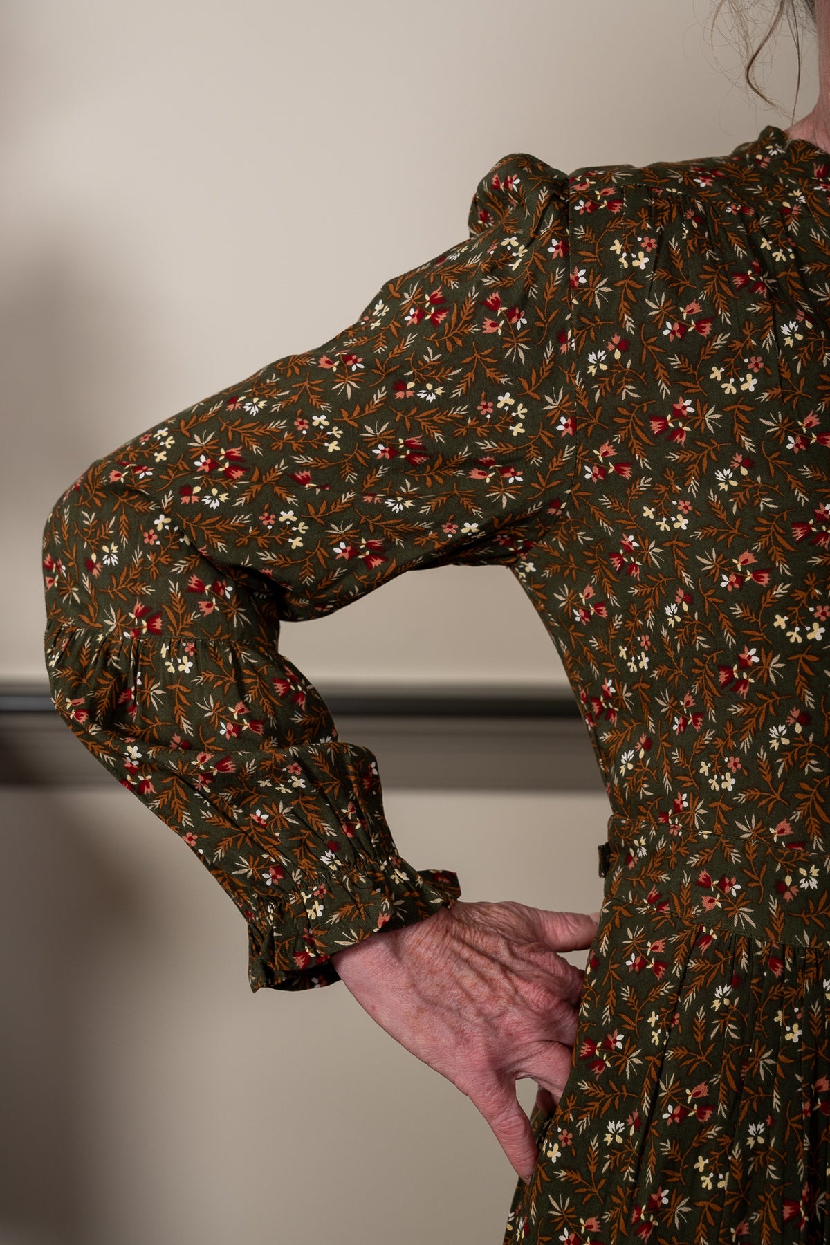 Evermore Dress in Harvest Floral