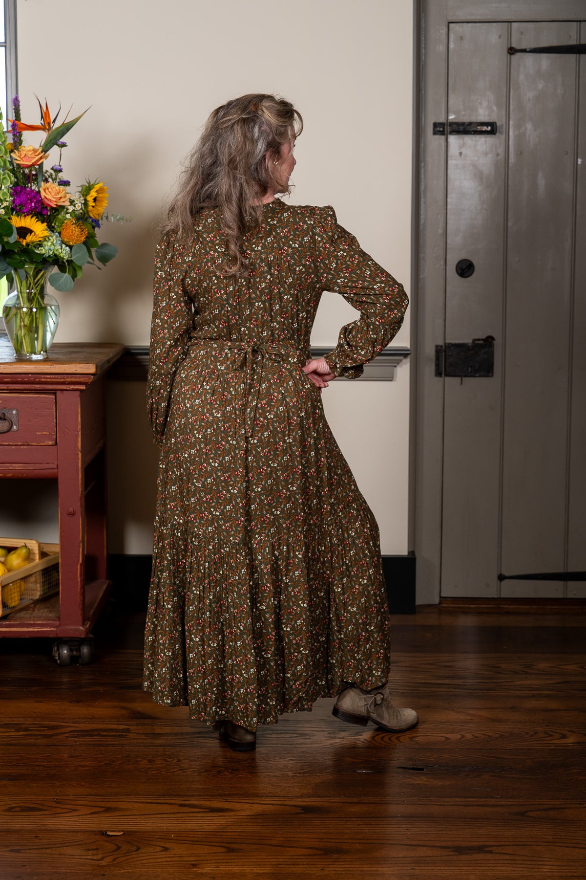 Evermore Dress in Harvest Floral