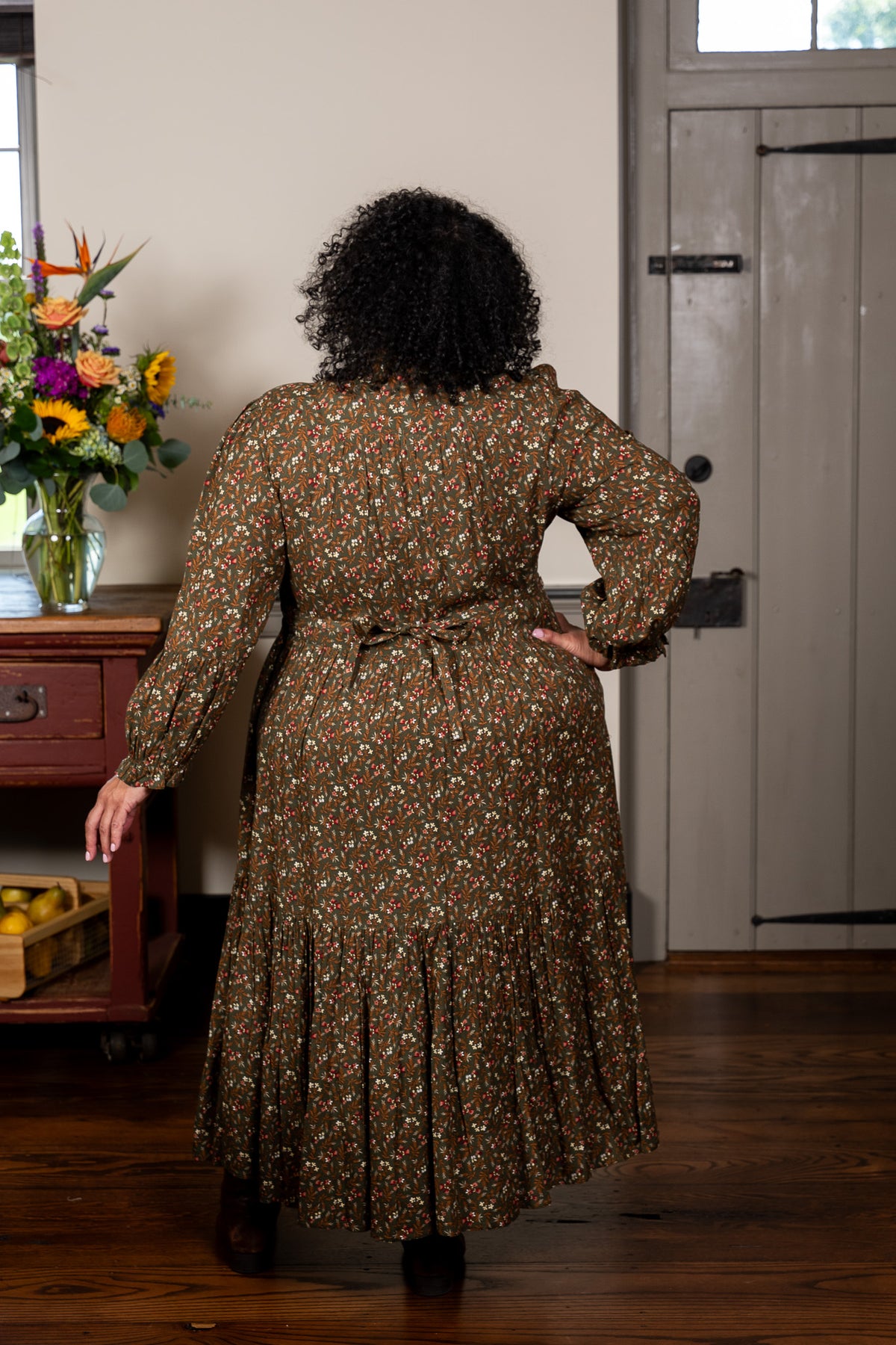 Evermore Dress in Harvest Floral