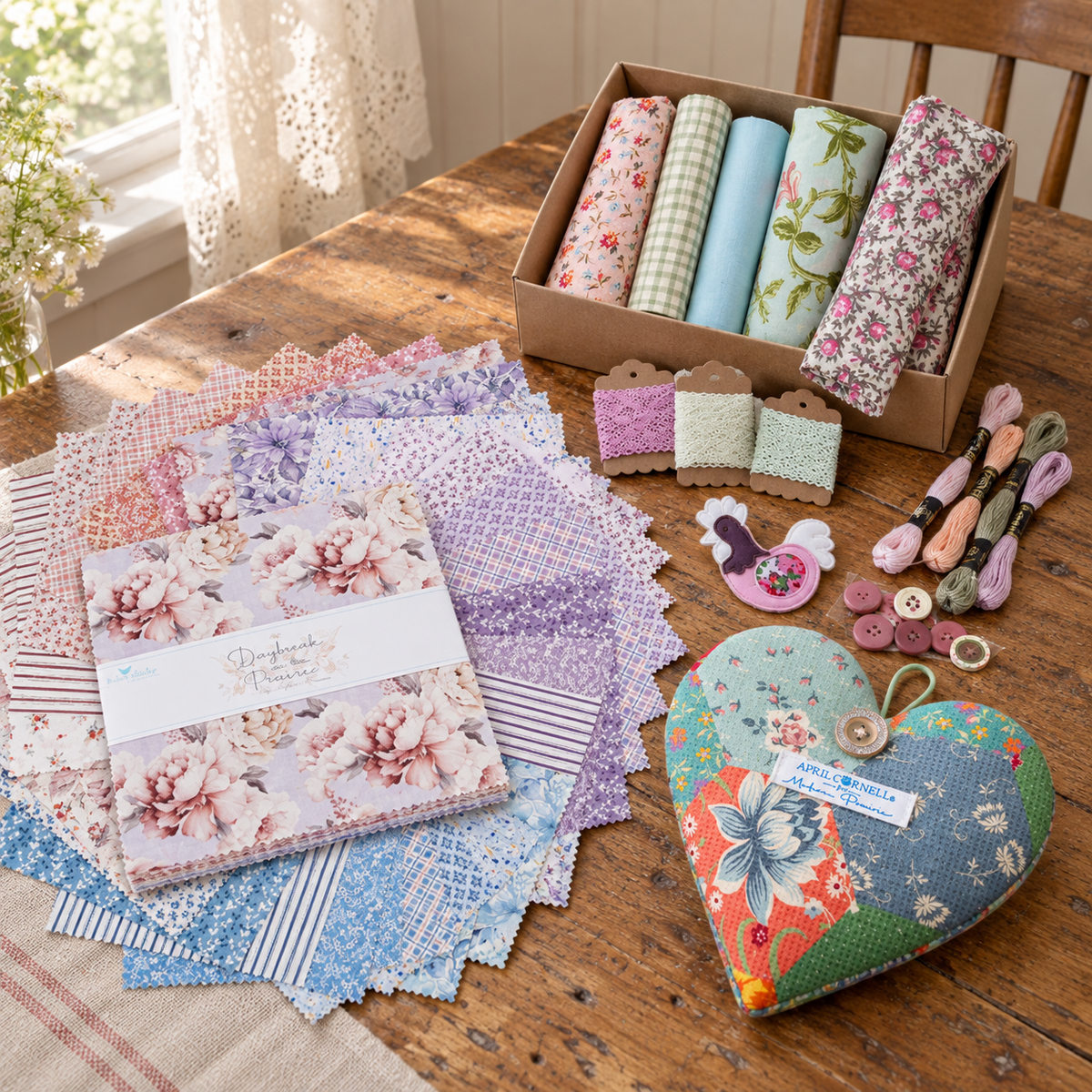 For the Quilter: The Prairie Patchwork Bundle (20% Off)