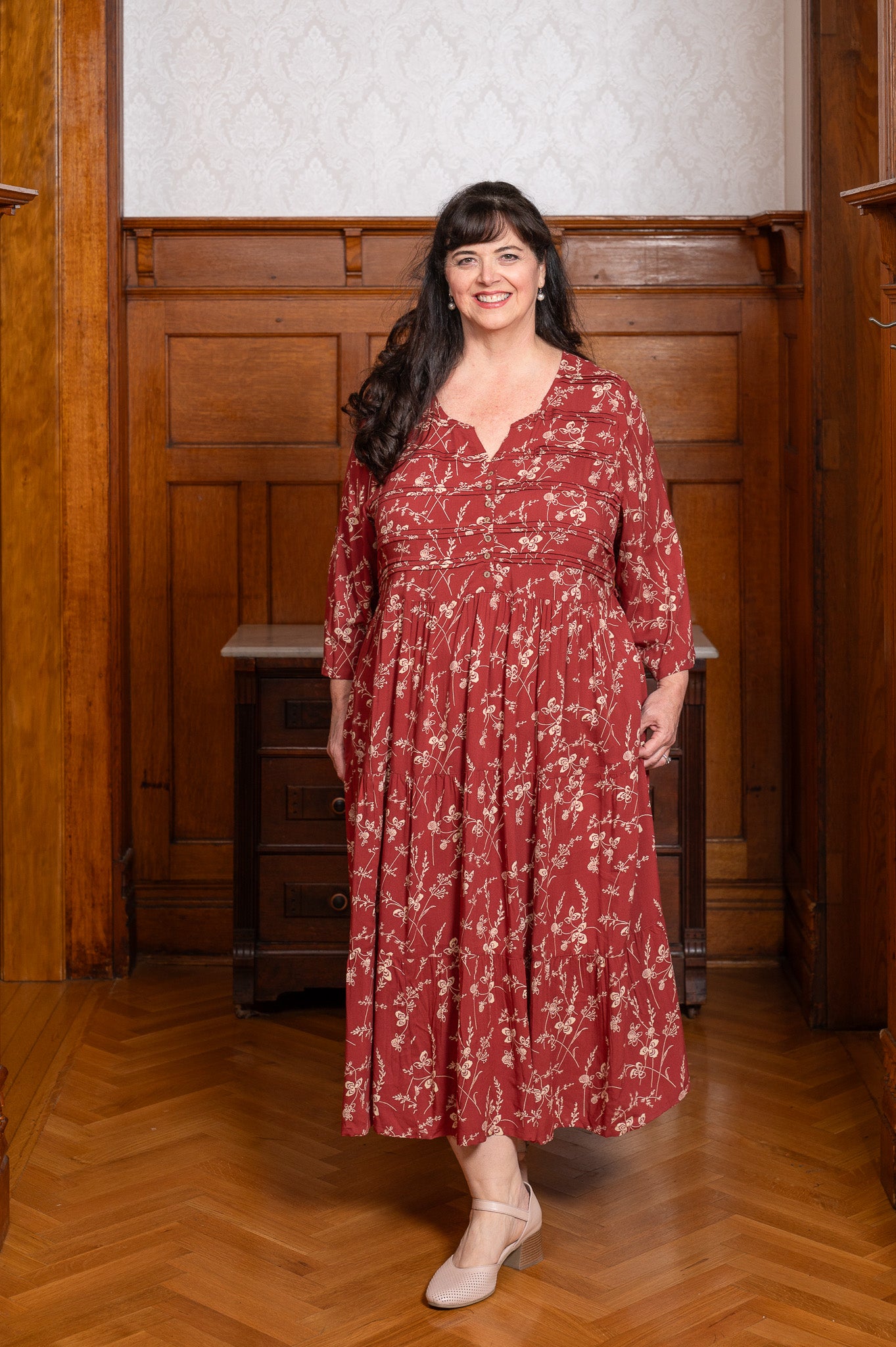 Baroque Rose Friendship Dress - Modern Prairie