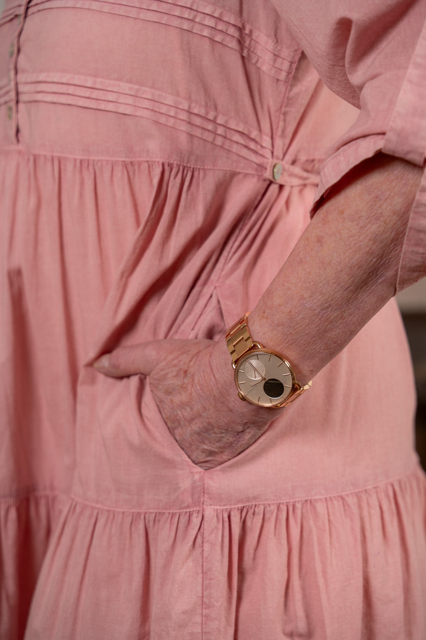 The Friendship Dress in Sunwashed Rose