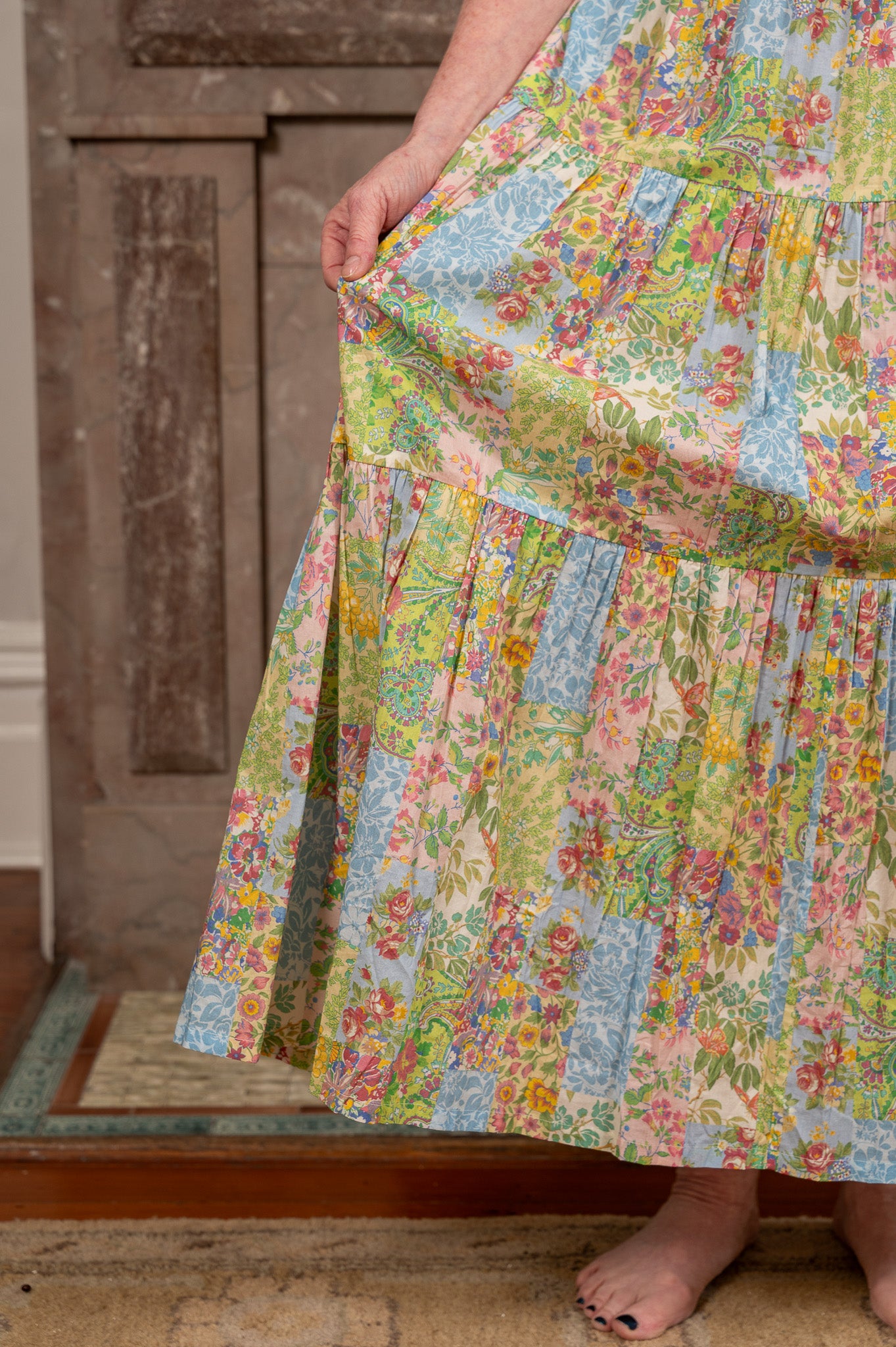 Garden Collage Dress