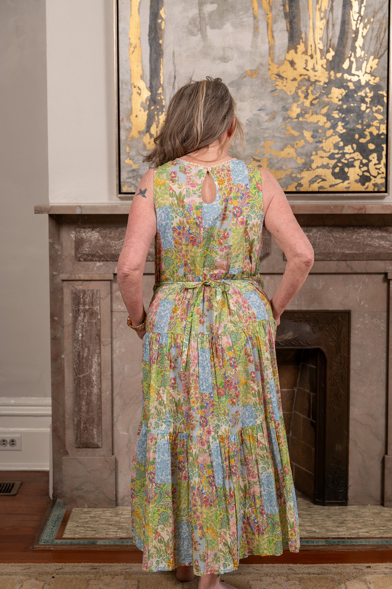 Garden Collage Dress