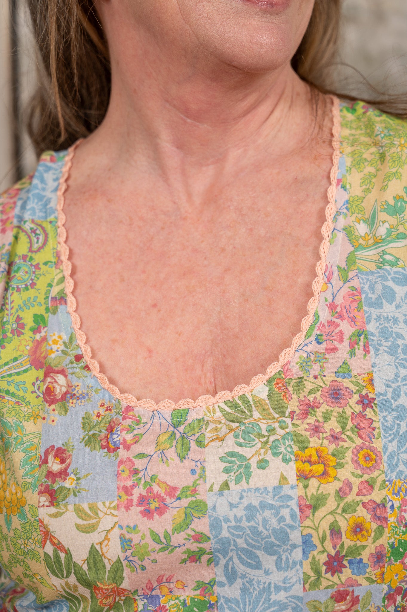 Garden Collage Dress