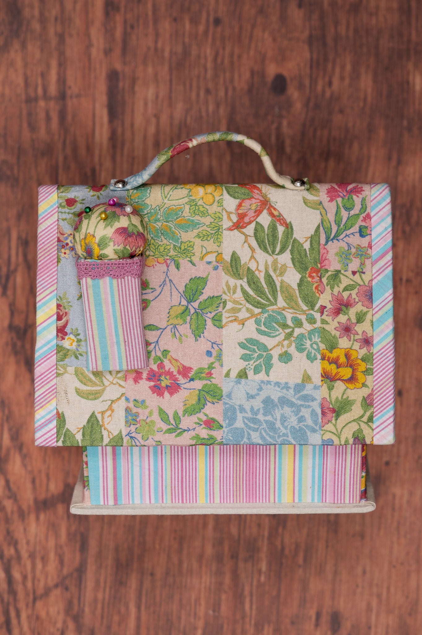 Garden Collage Patchwork Sewing House