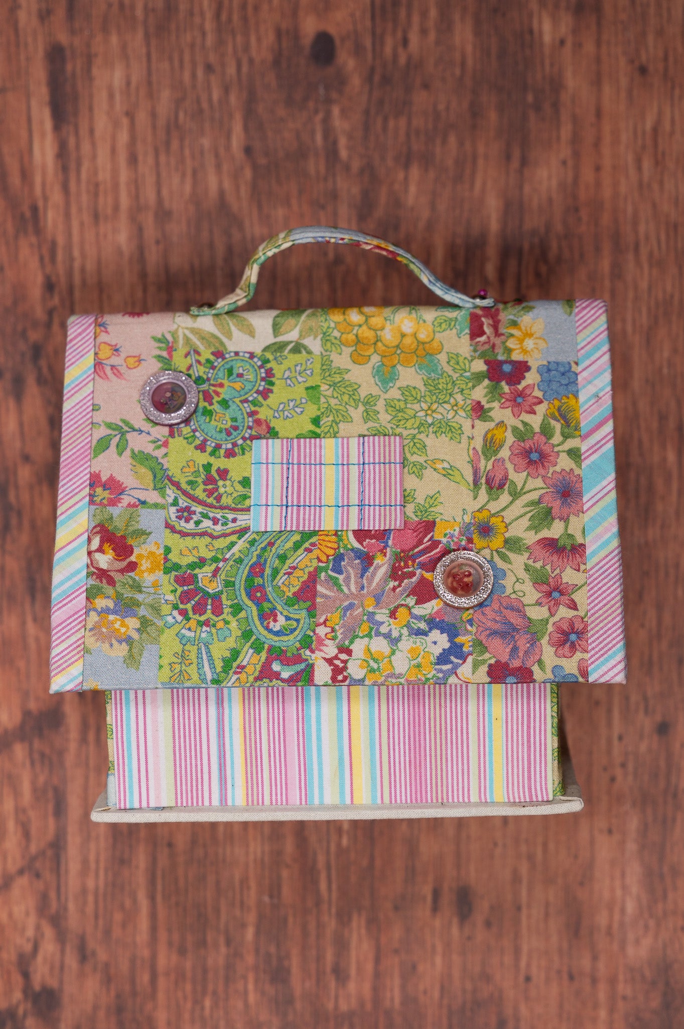 Garden Collage Patchwork Sewing House