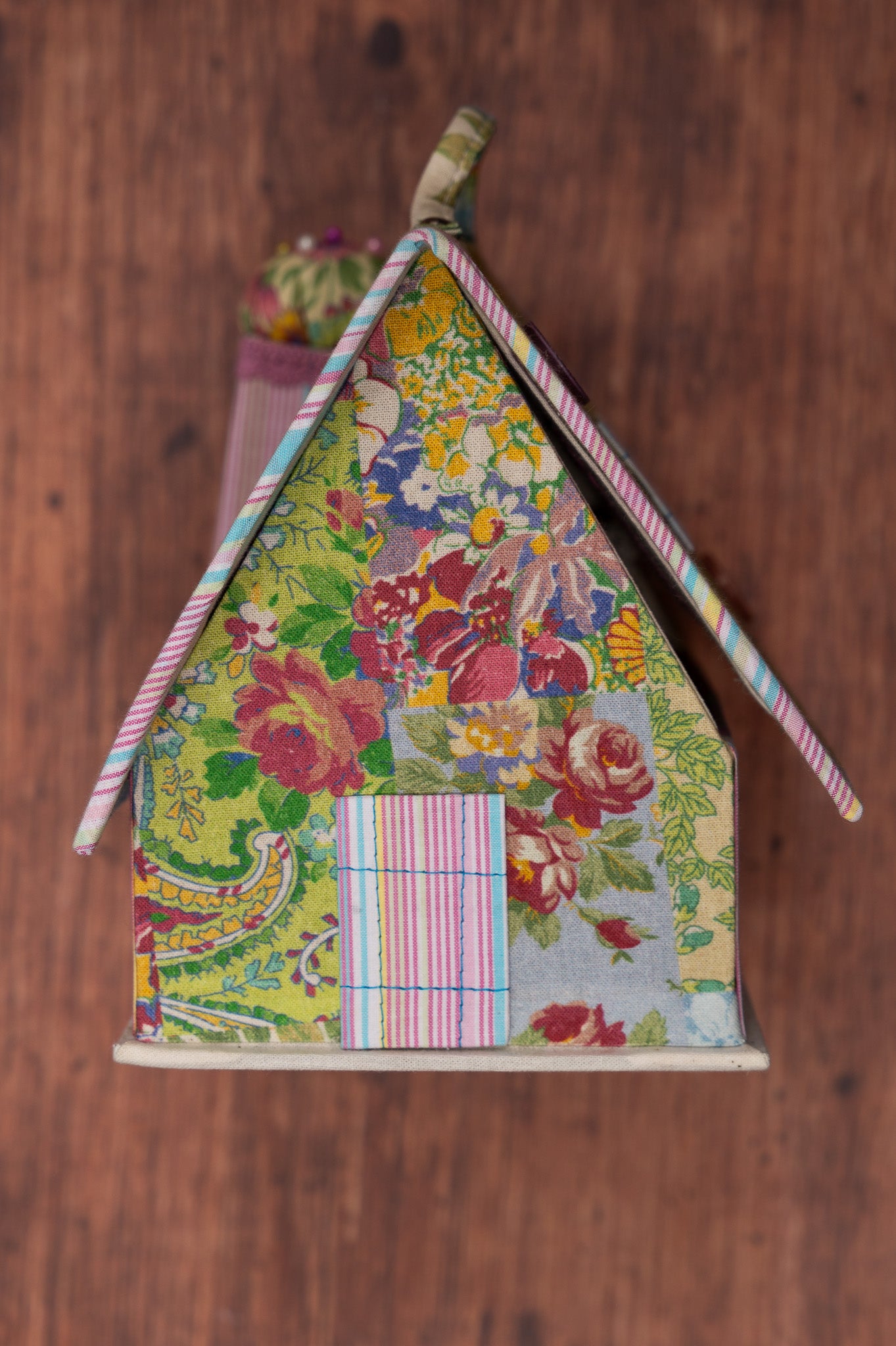 Garden Collage Patchwork Sewing House
