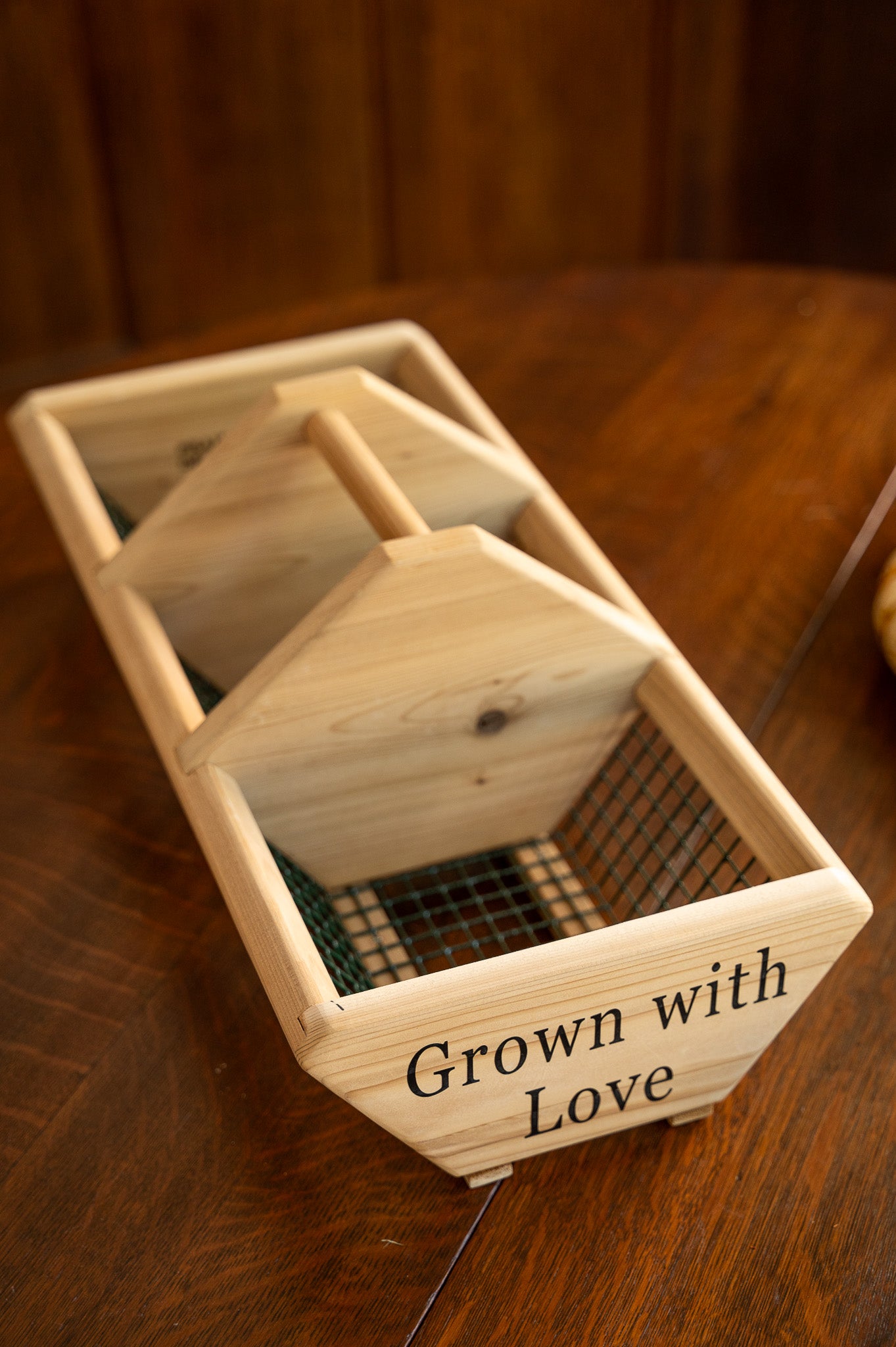Grown With Love Garden Basket
