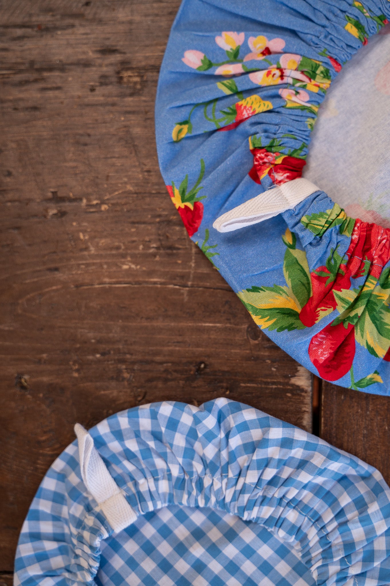 Strawberry Magic Bowl Covers, Set of 2