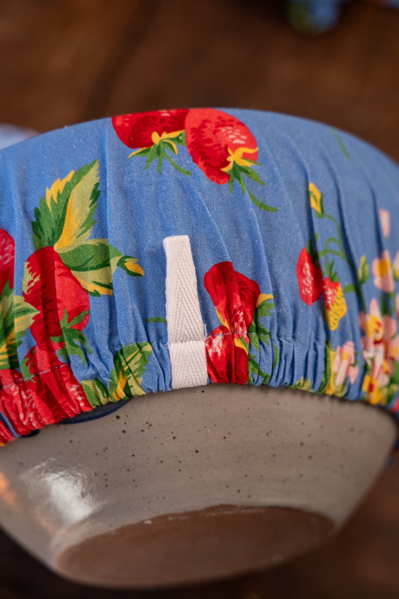 Strawberry Magic Bowl Covers, Set of 2