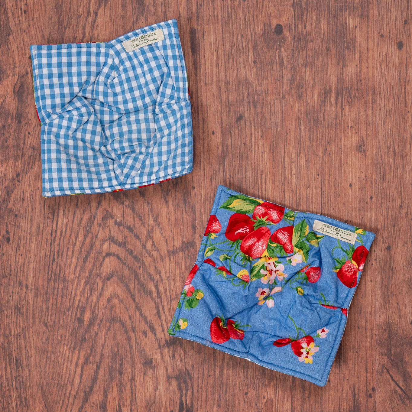Strawberry Magic Bowl Cozies, Set of 2