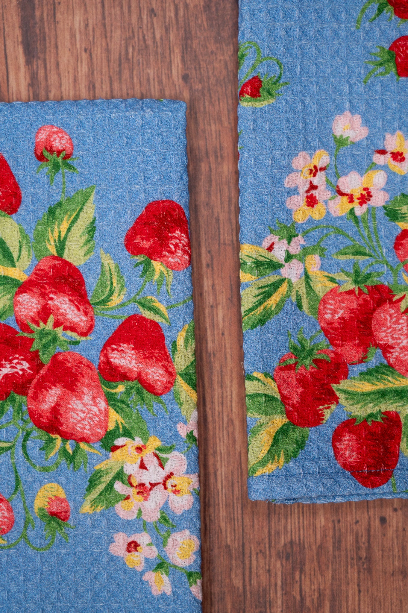 Strawberry Magic Tea Towels, Set of 2