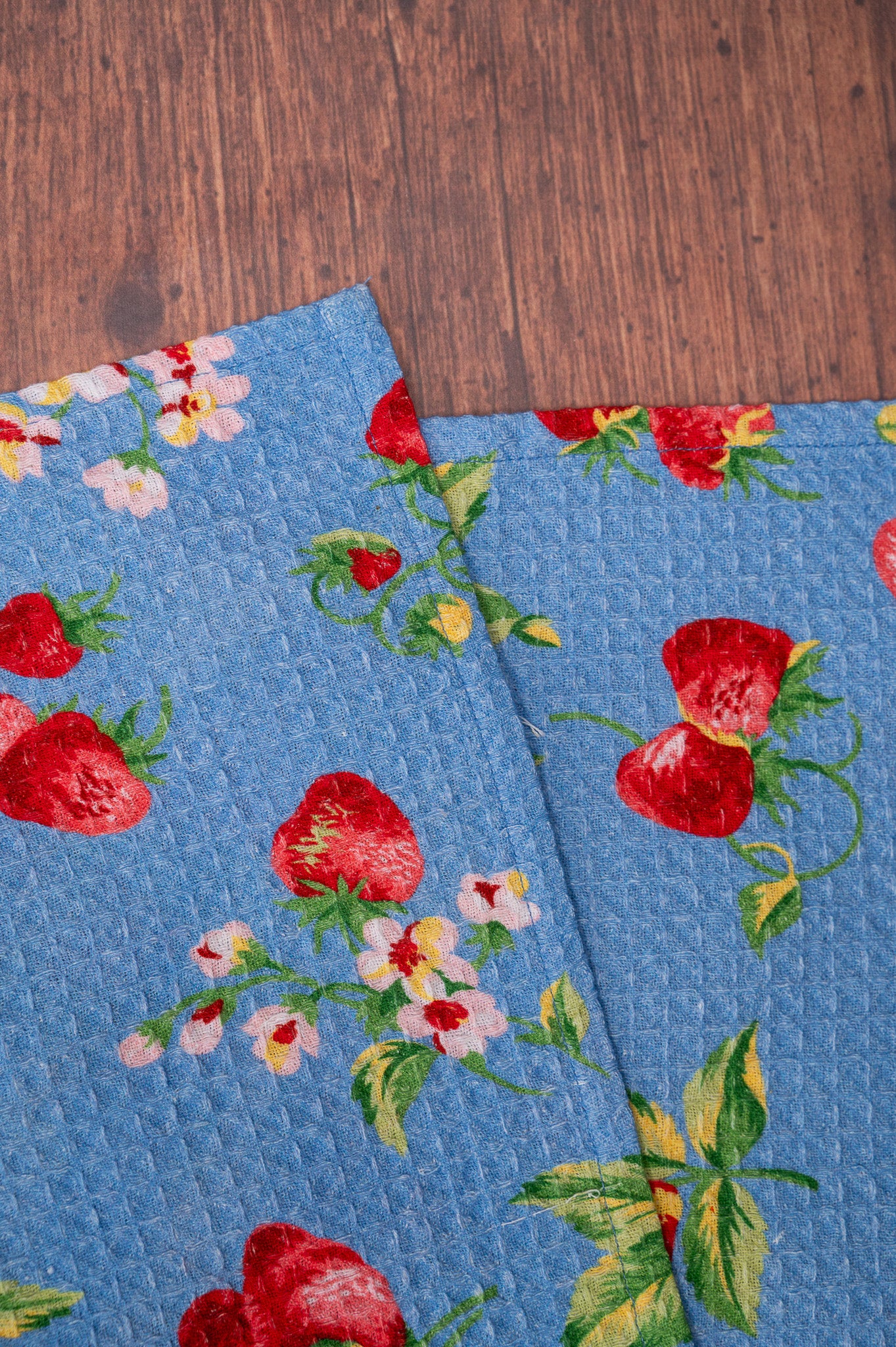 Strawberry Magic Tea Towels, Set of 2