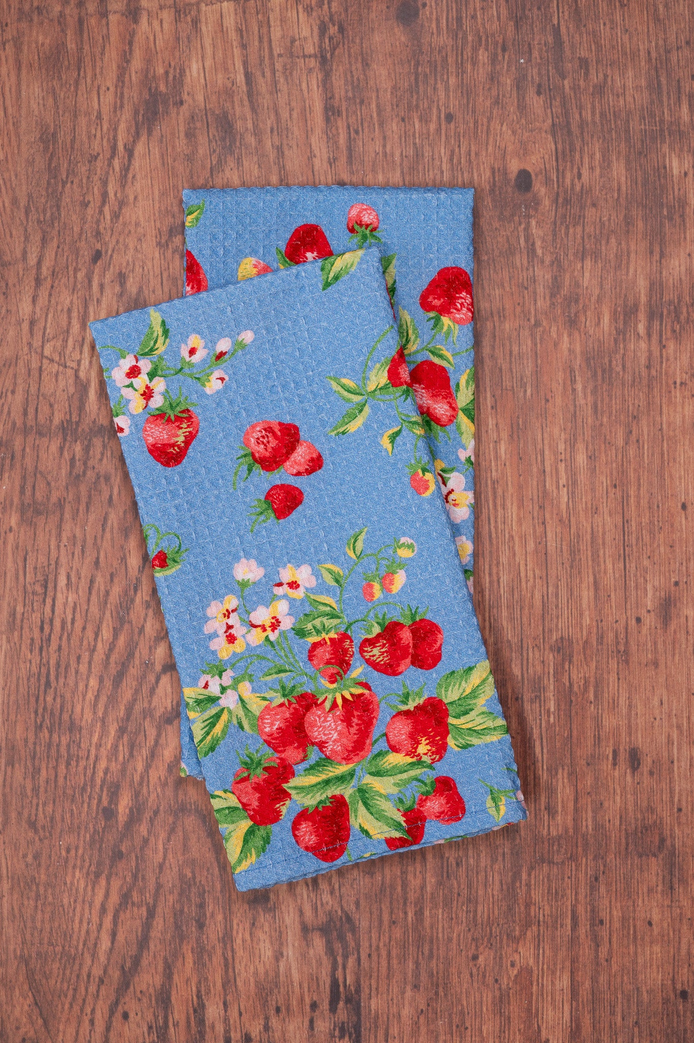 Strawberry Magic Tea Towels, Set of 2