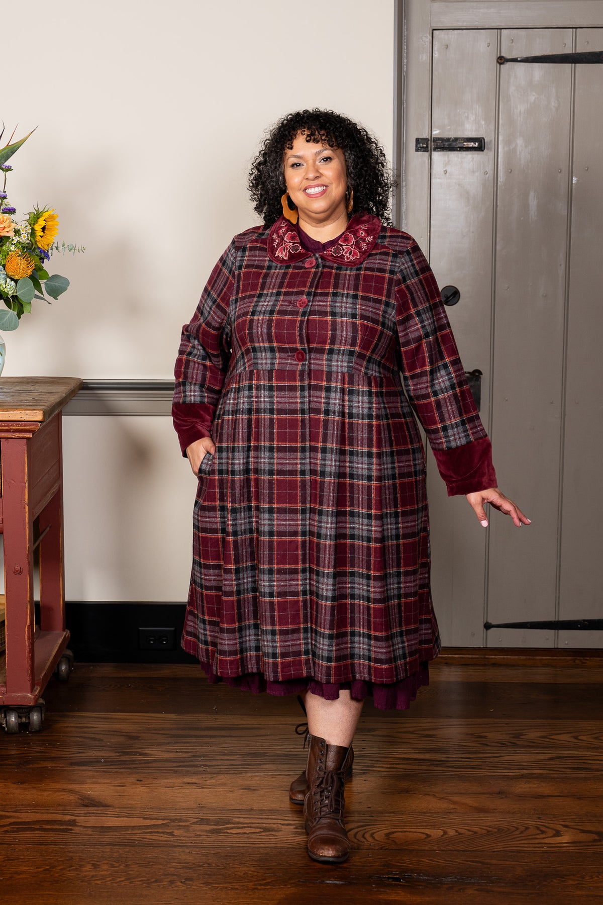 The Hearthside Plaid Jacket