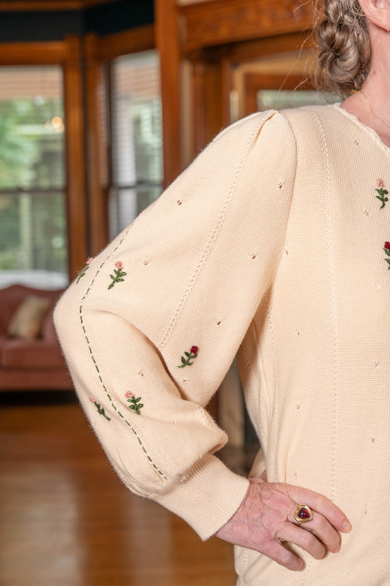 Cottage Rose Cardigan