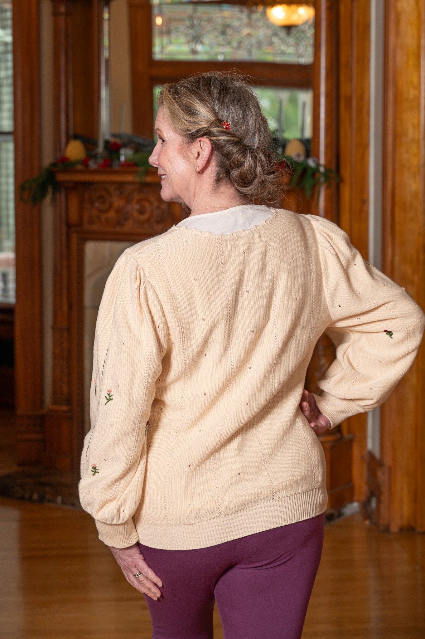 Cottage Rose Cardigan