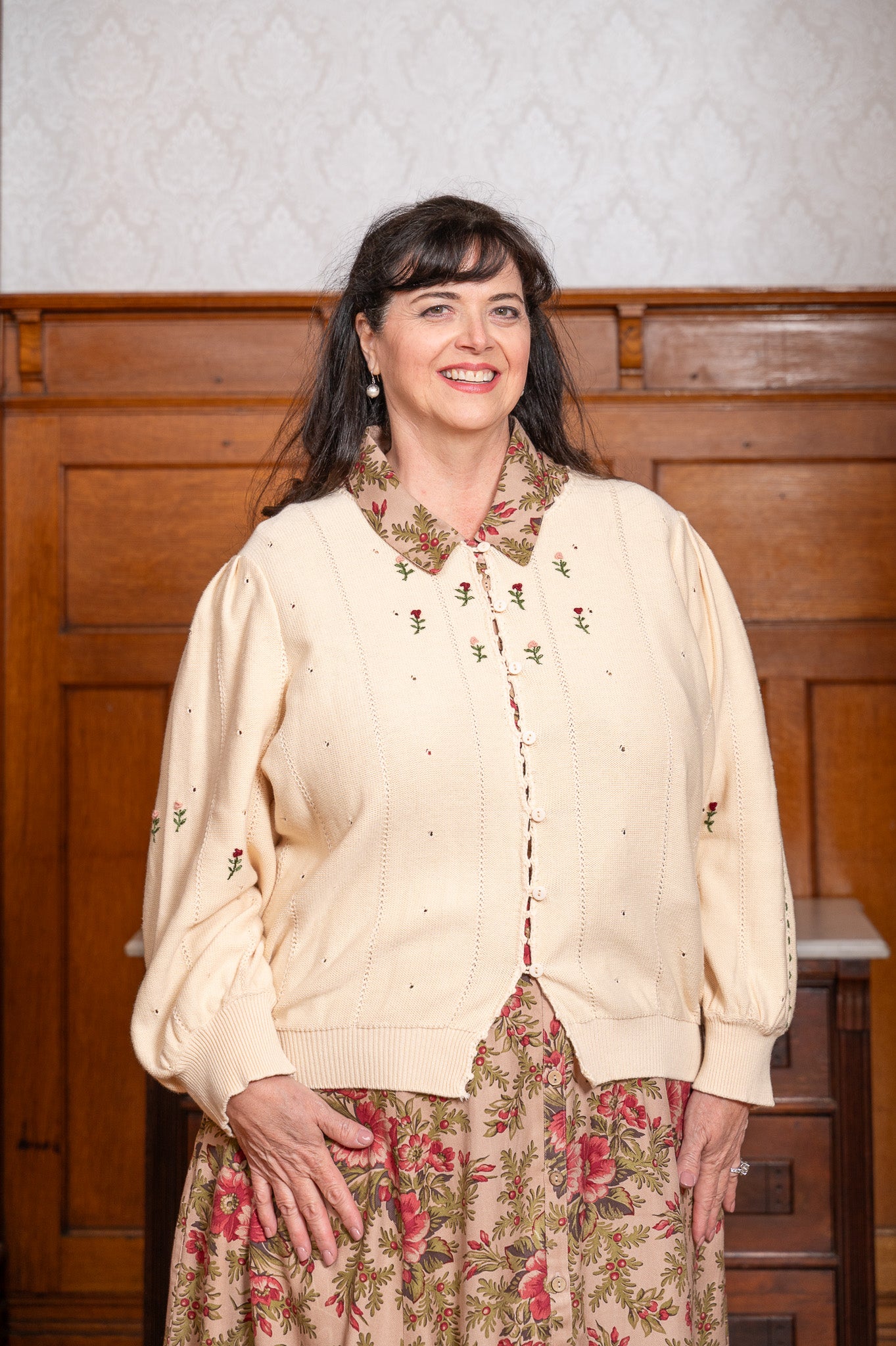 Cottage Rose Cardigan