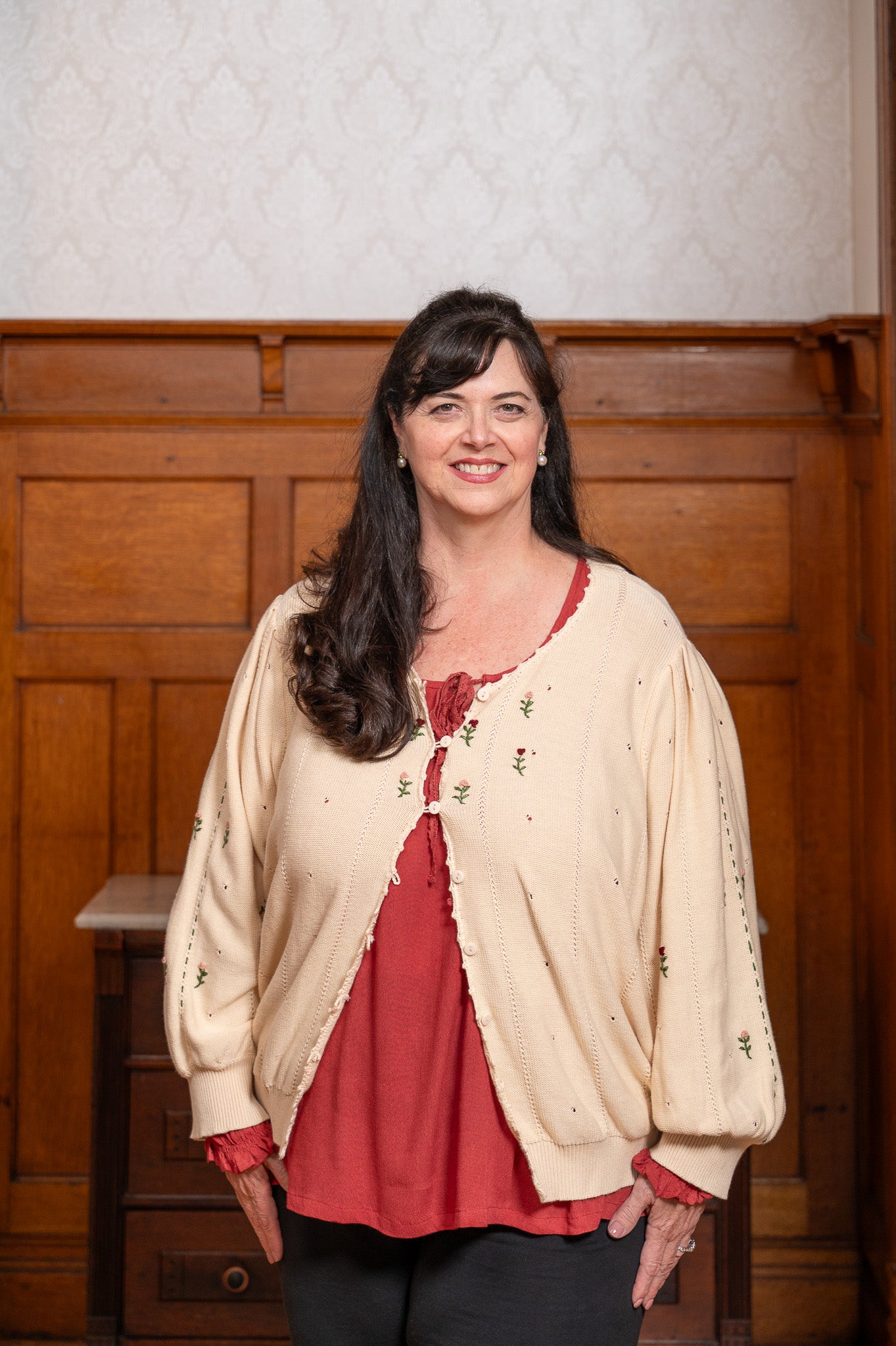 Cottage Rose Cardigan