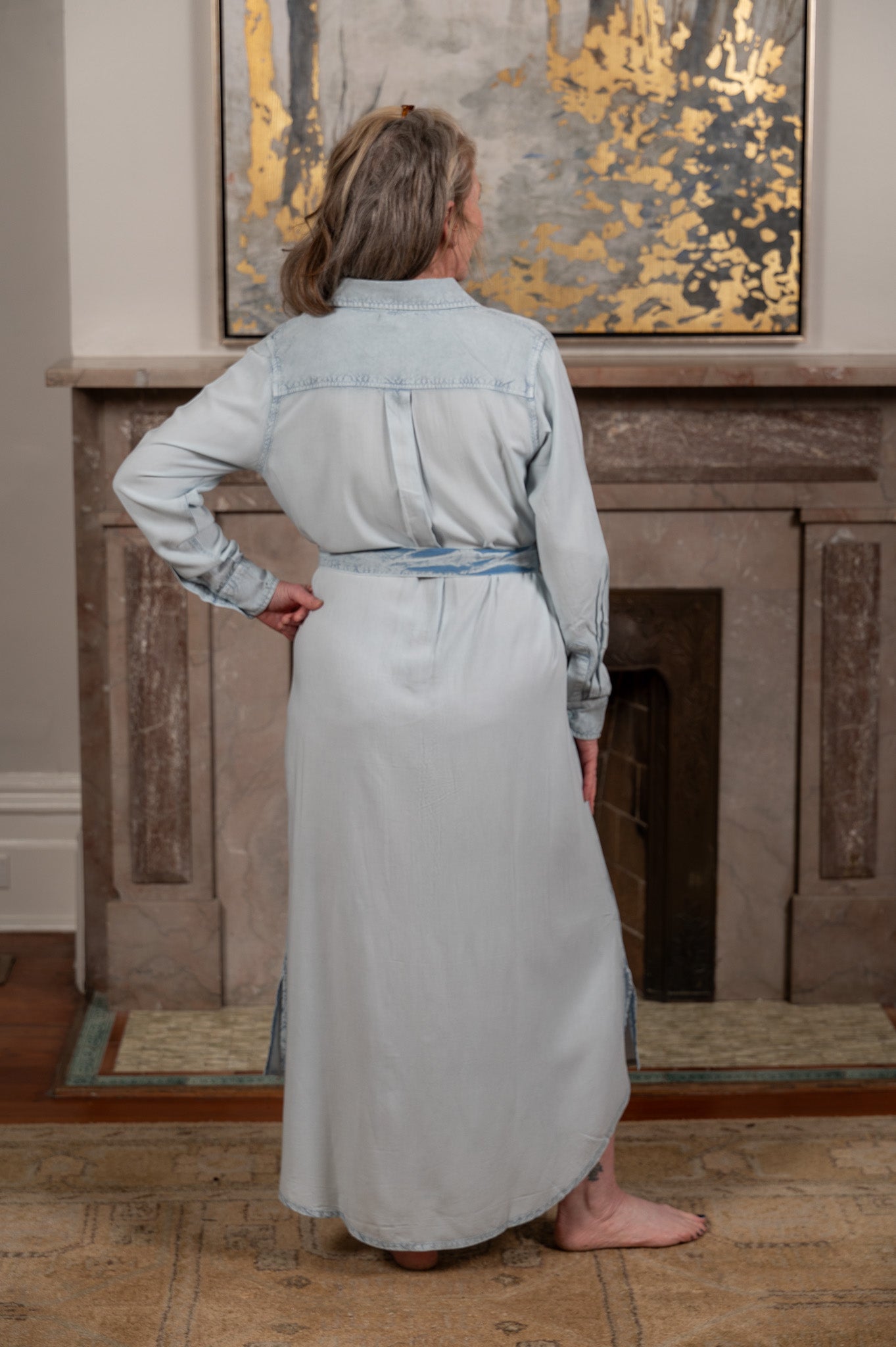 The Hometown Chambray Dress