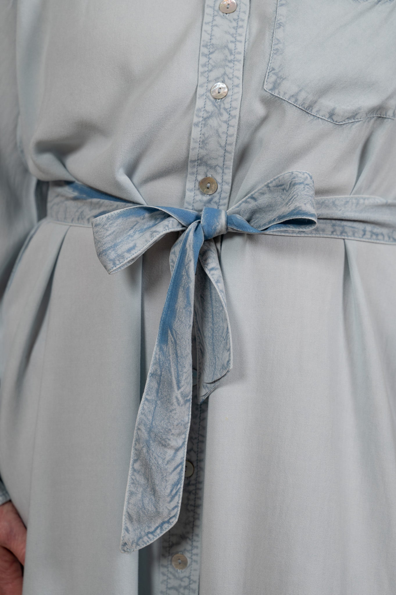 The Hometown Chambray Dress
