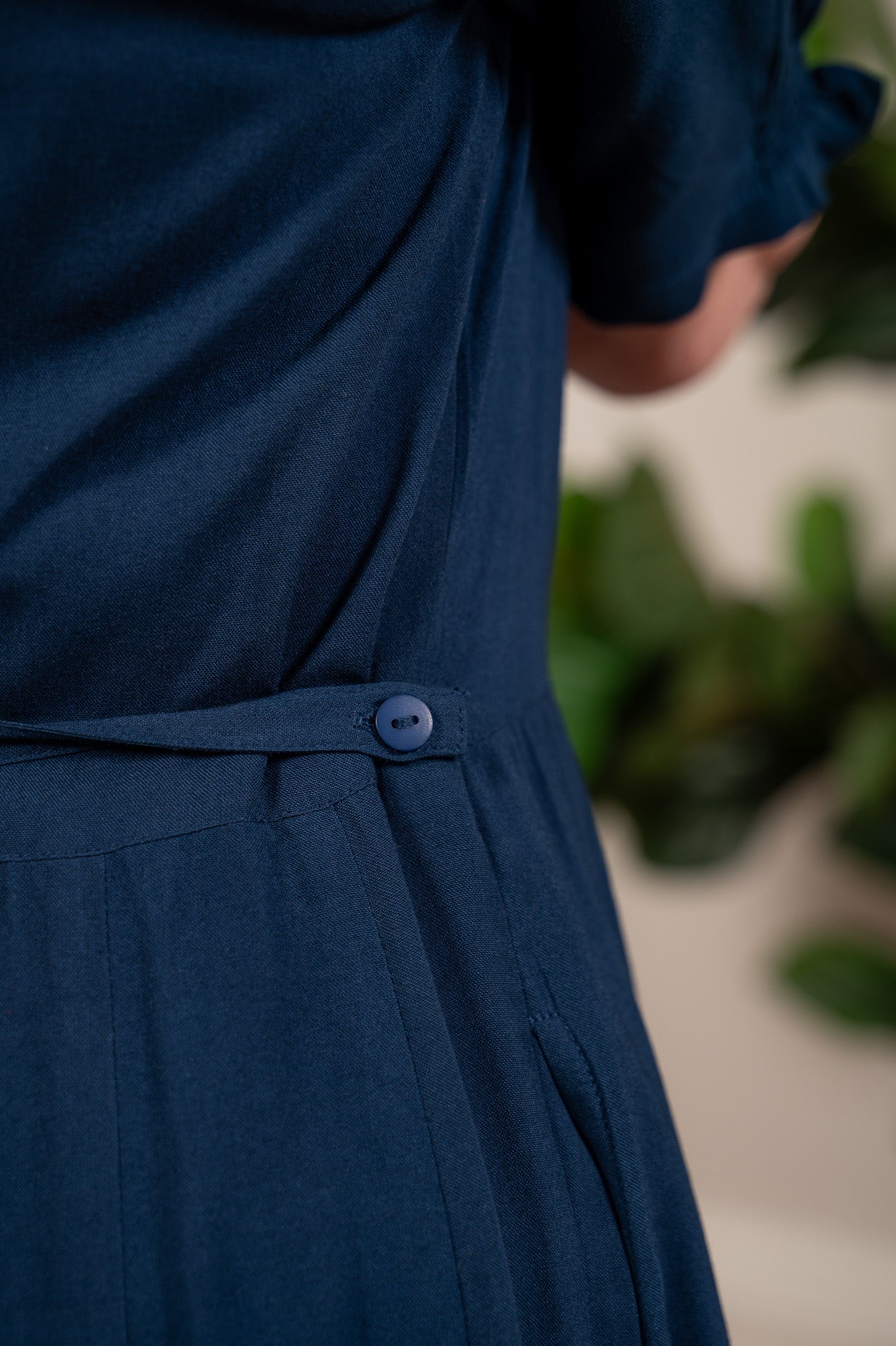 Hostess Dress in Navy