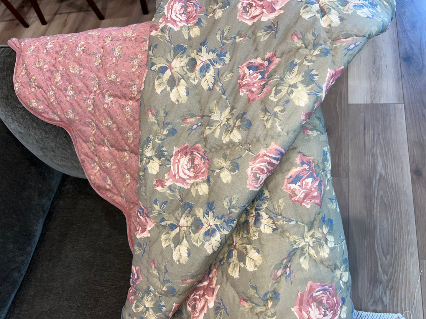 Vintage Rose Throw