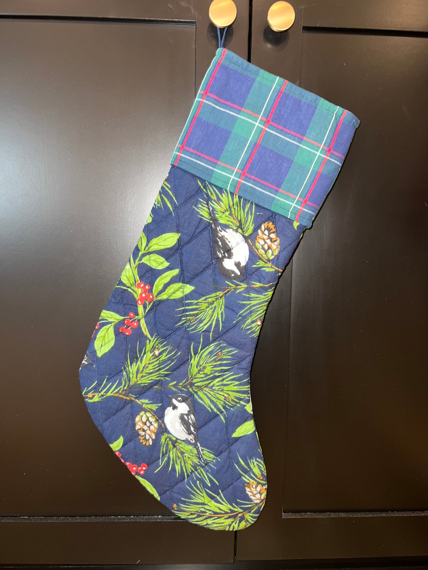 Chickadee Stocking