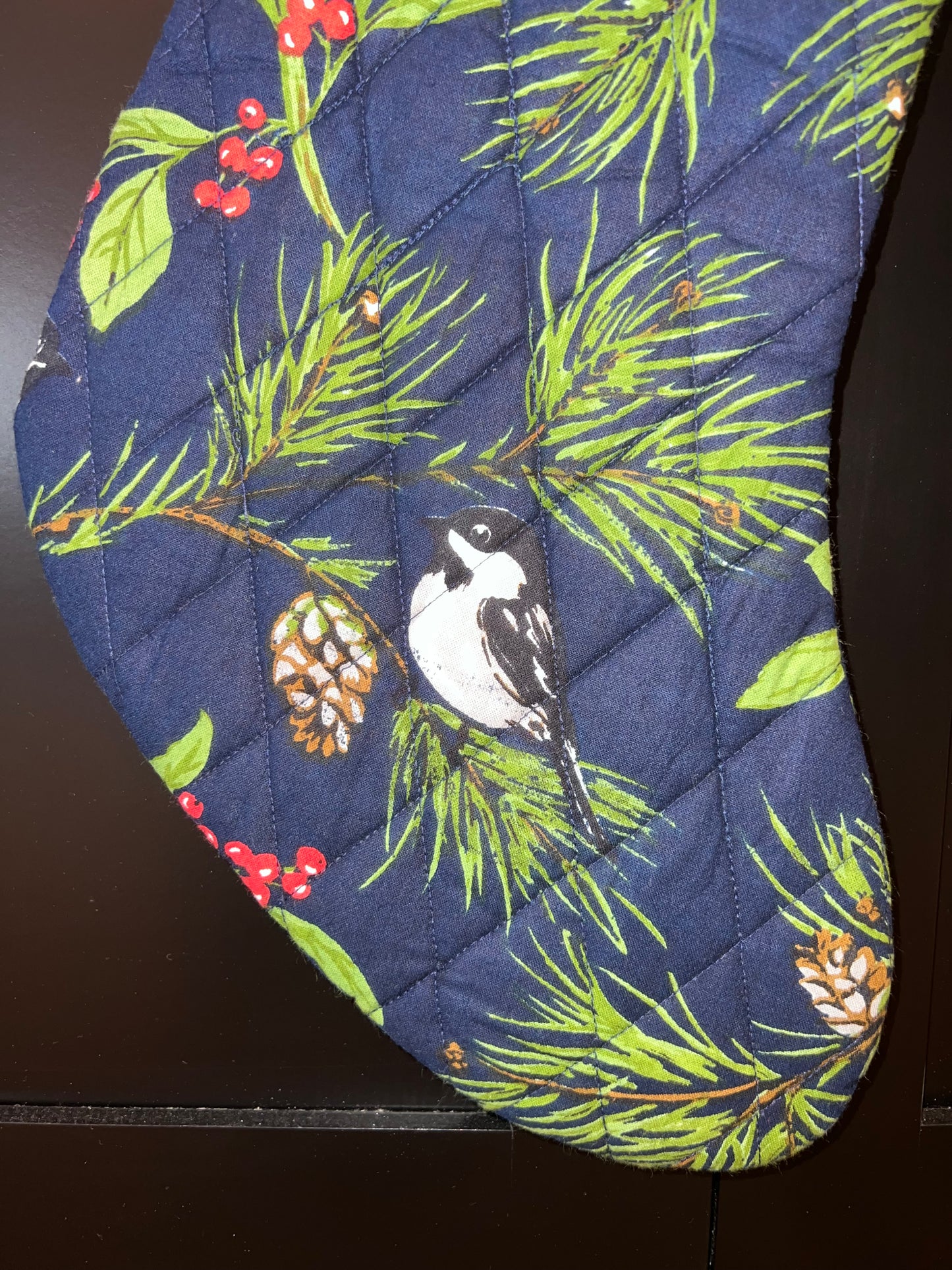 Chickadee Stocking