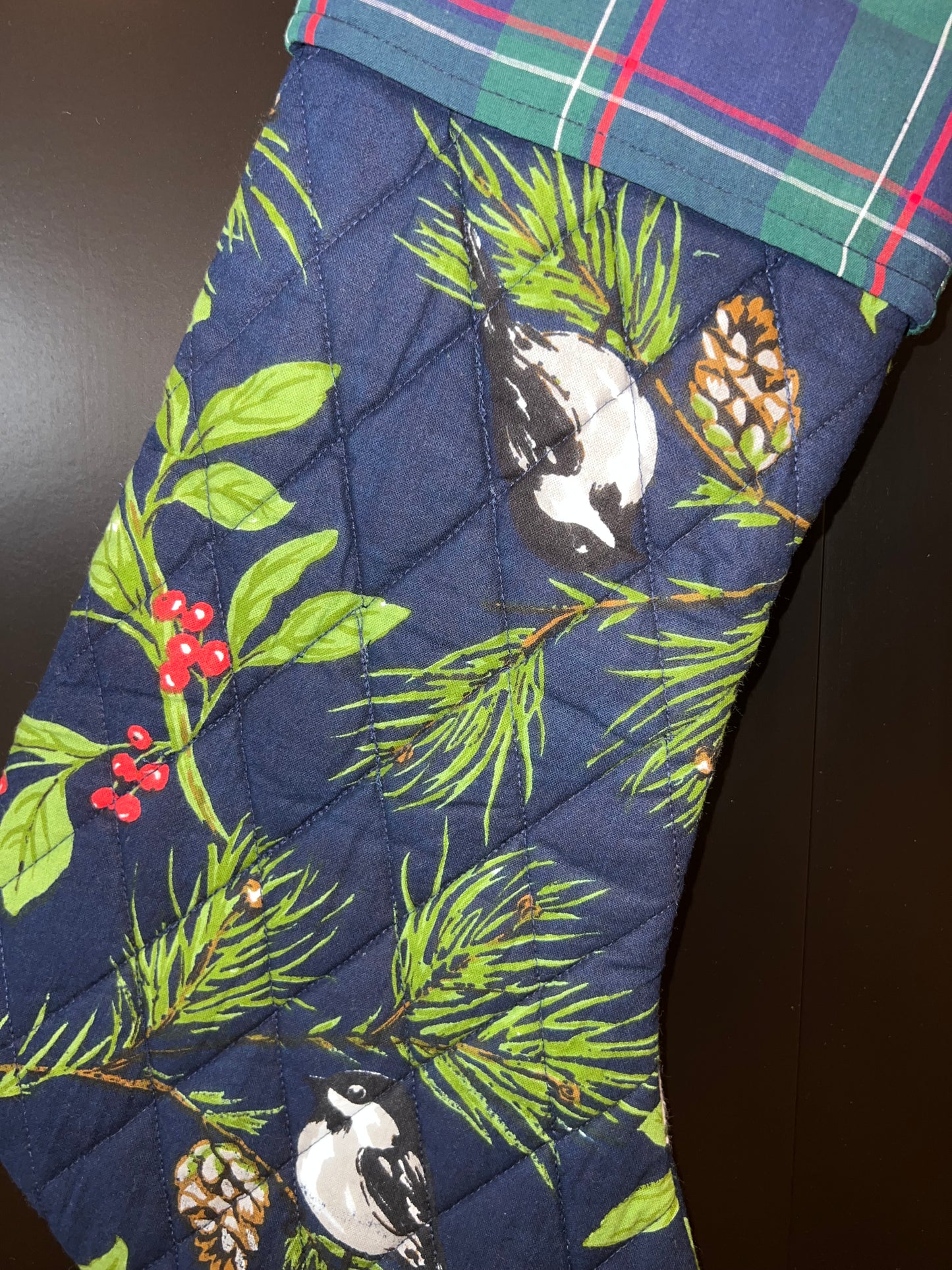 Chickadee Stocking