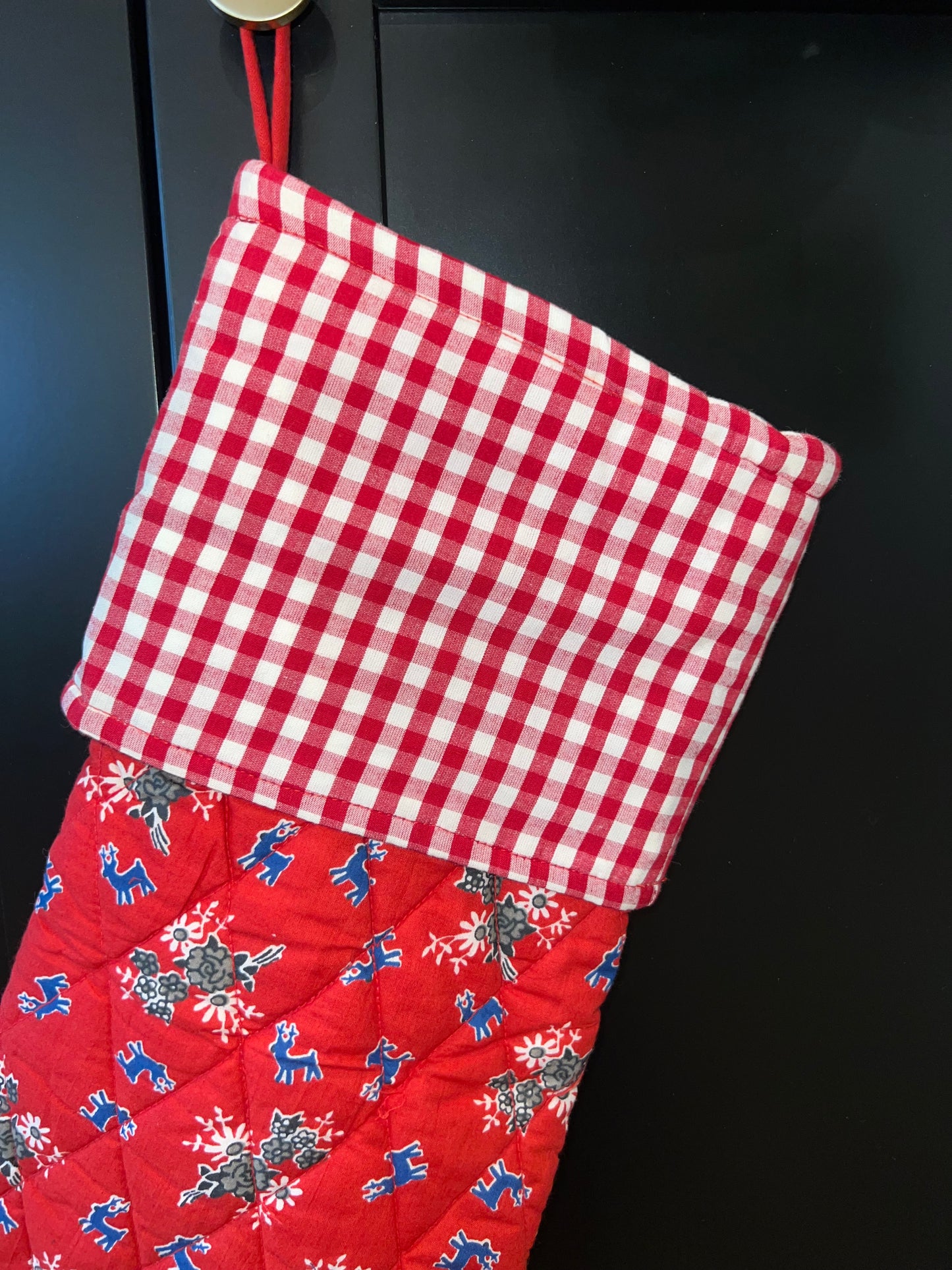 Dancing Reindeer Stocking