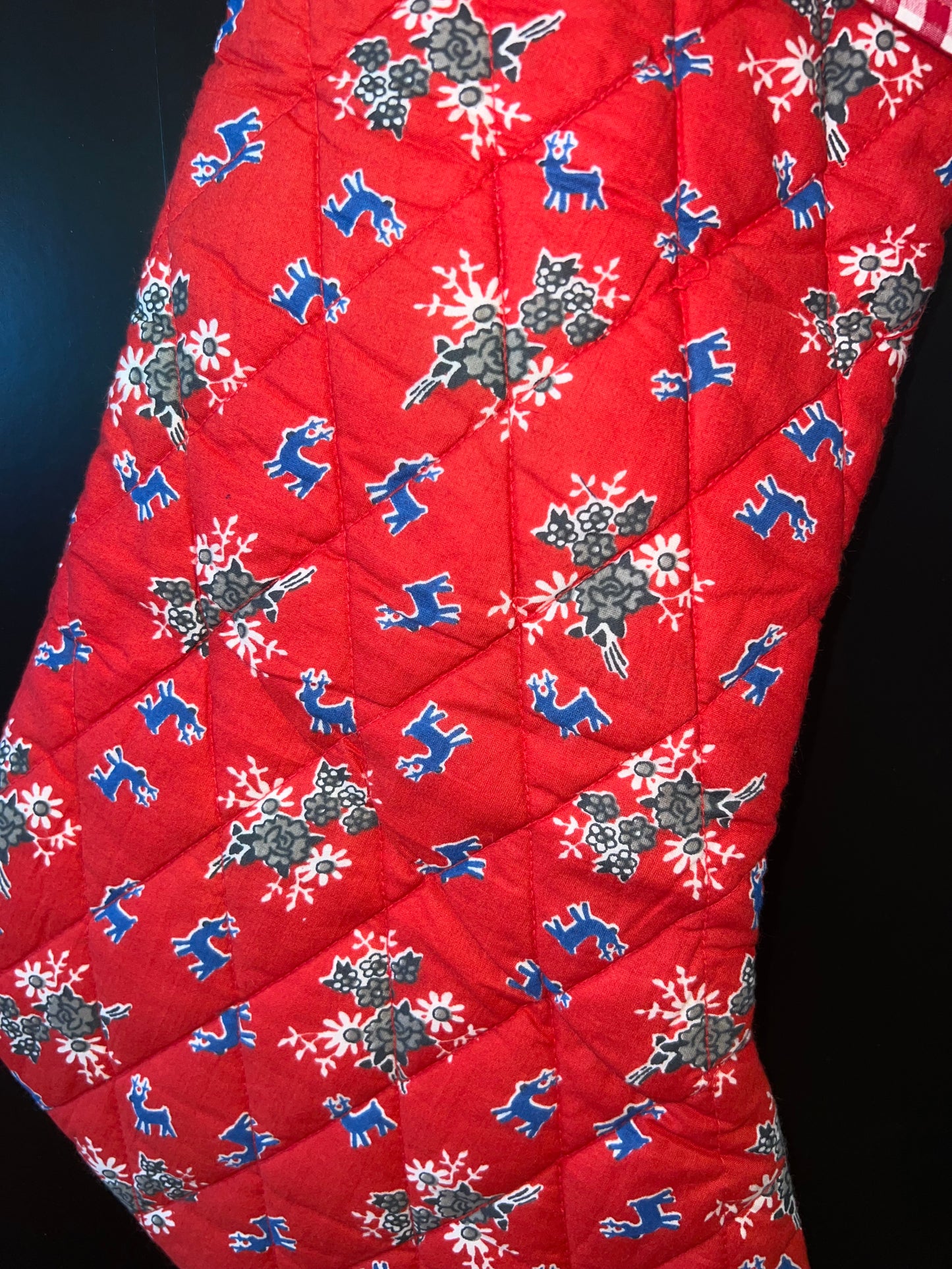 Dancing Reindeer Stocking