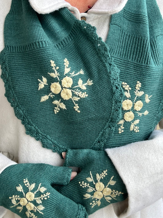 Belle Scarf in Sage