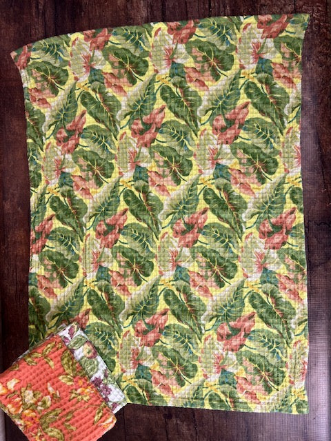 Greenhouse Patchwork Tea Towel Bundle, Set of 3