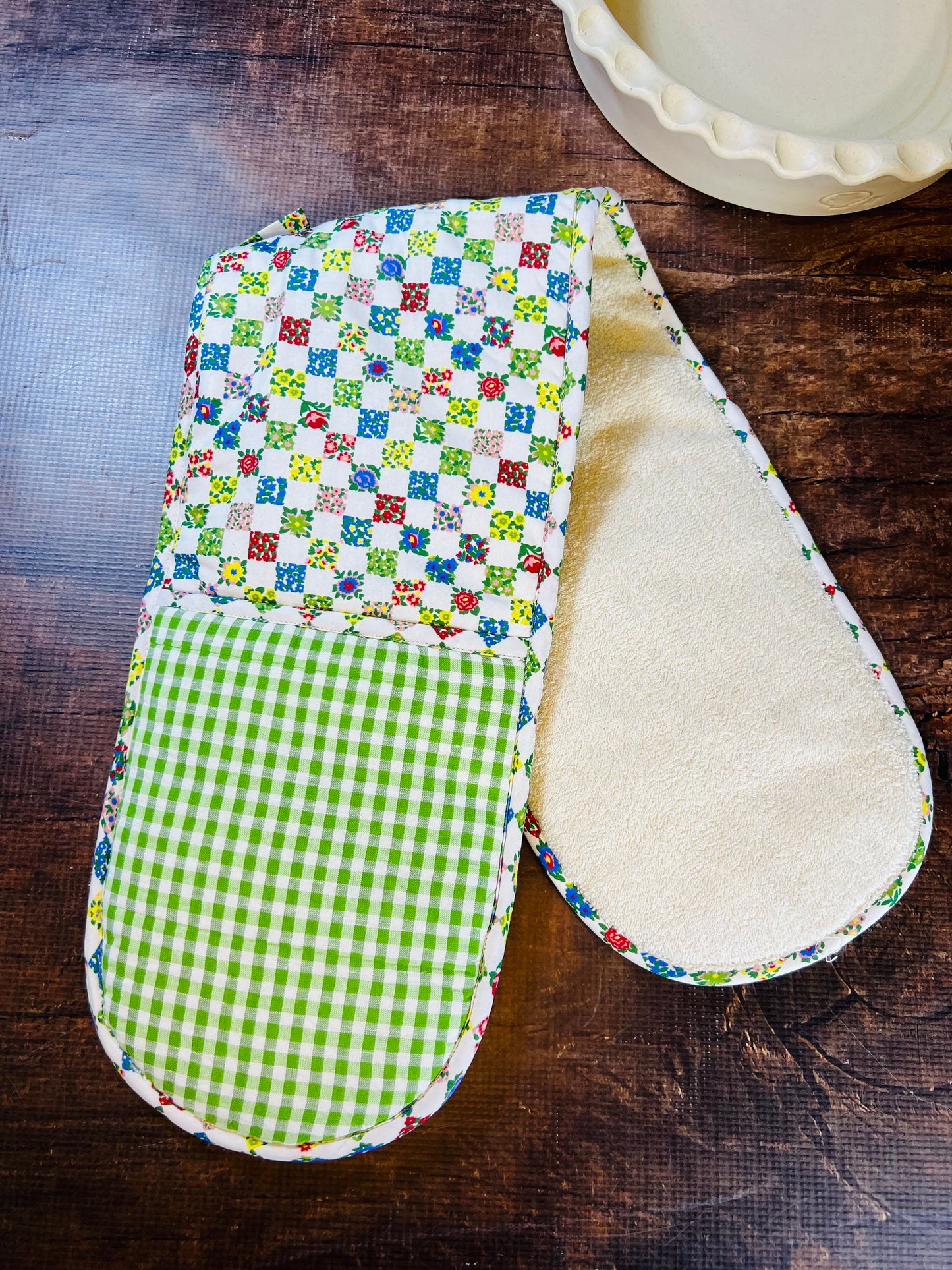 Rebecca Double Oven Mitt