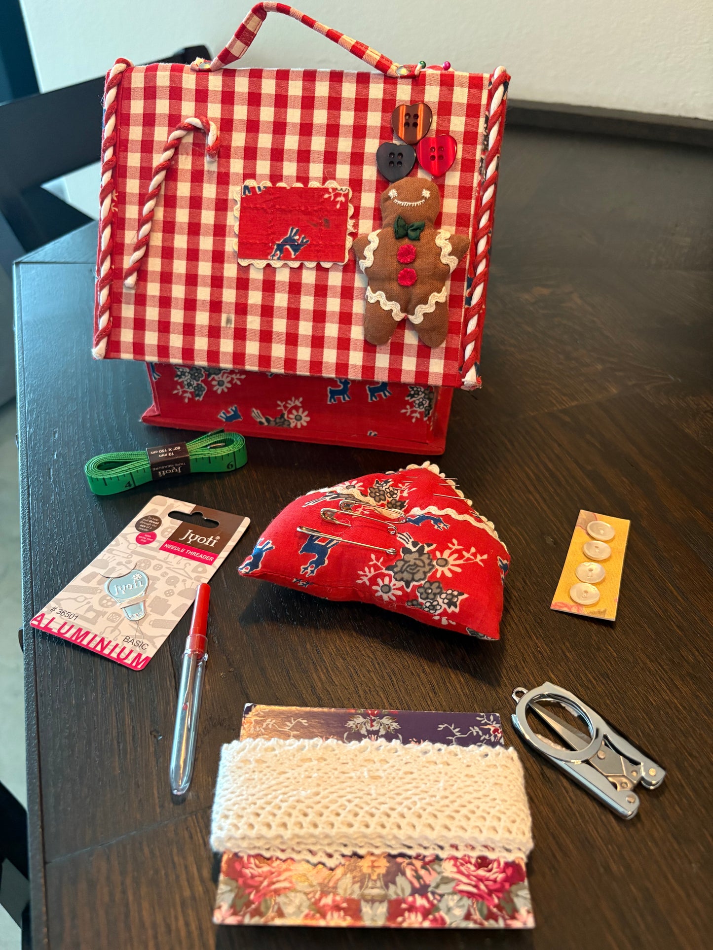 Gingerbread Sewing House