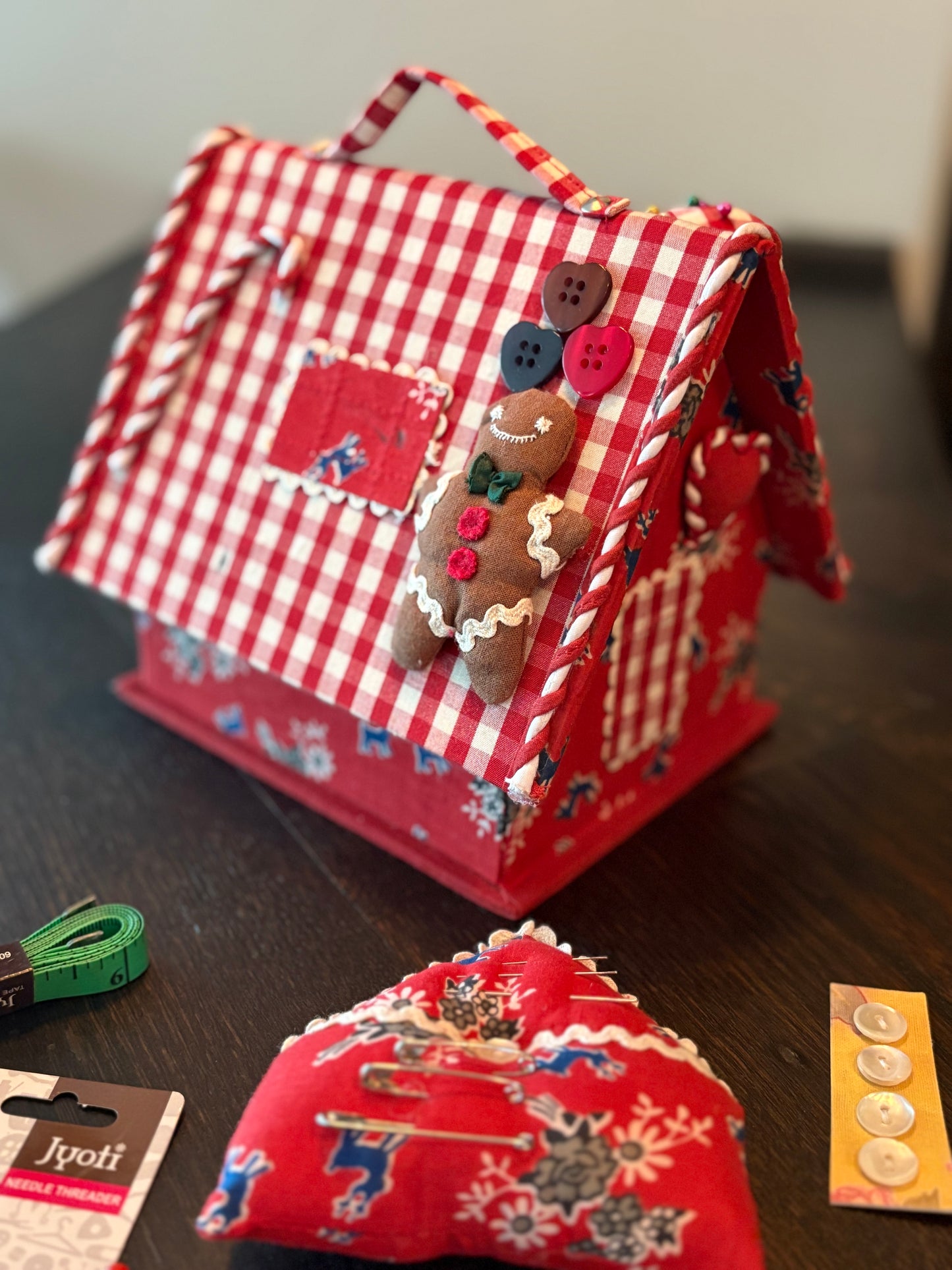 Gingerbread Sewing House