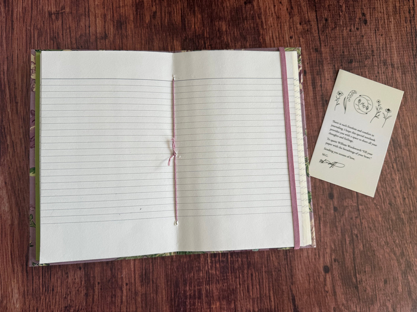 Miline Ruled Journal