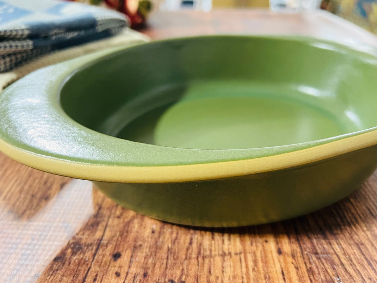 The Brookline Oval Casserole Baker in Moss