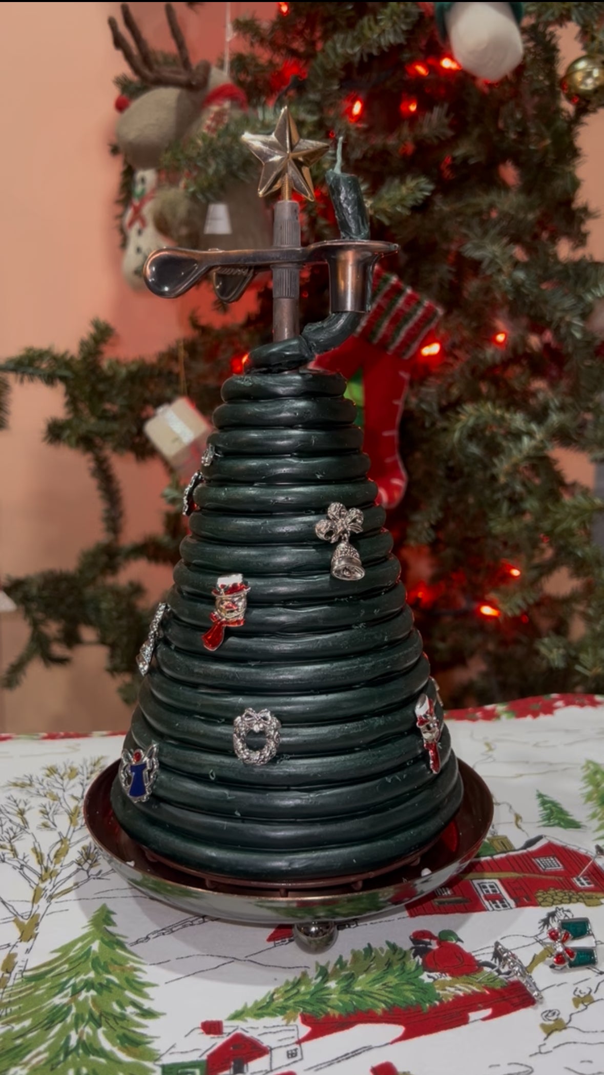 Christmas Tree 80-Hour Candle