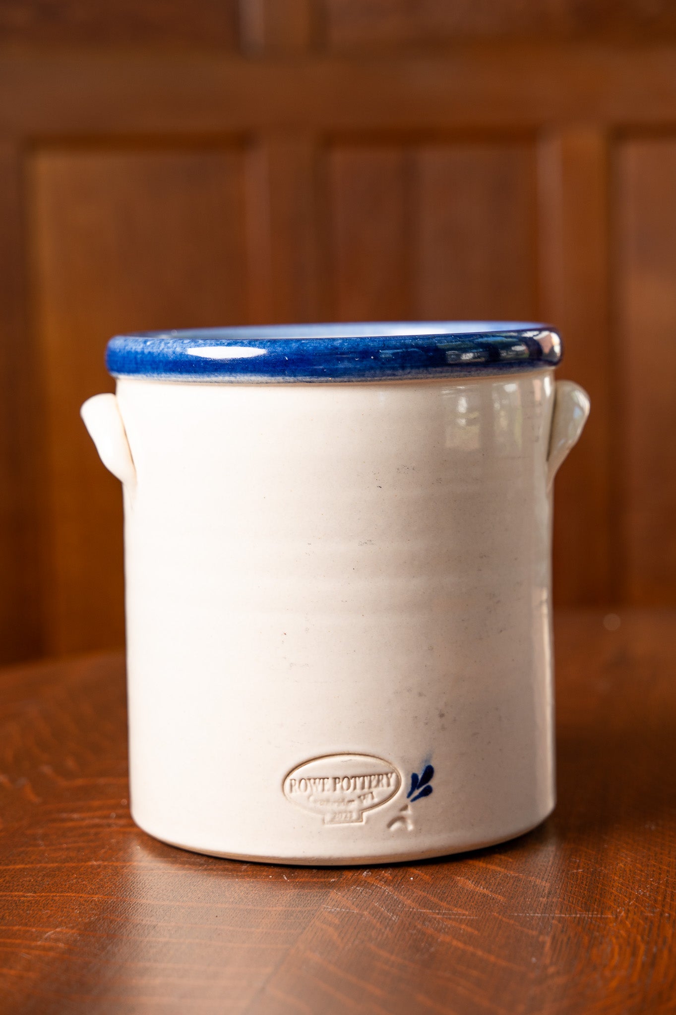 Modern Prairie Ironstone Handled One-Gallon Crock