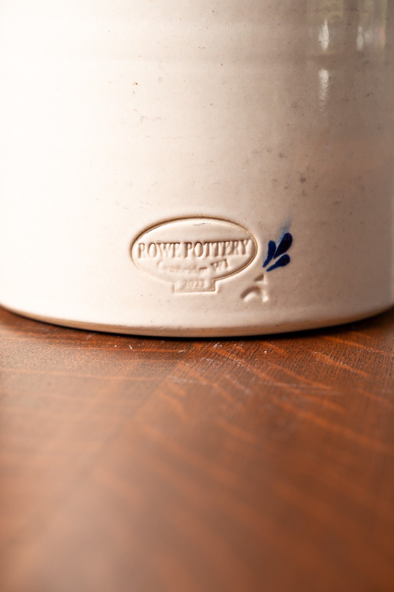 Modern Prairie Ironstone Handled One-Gallon Crock