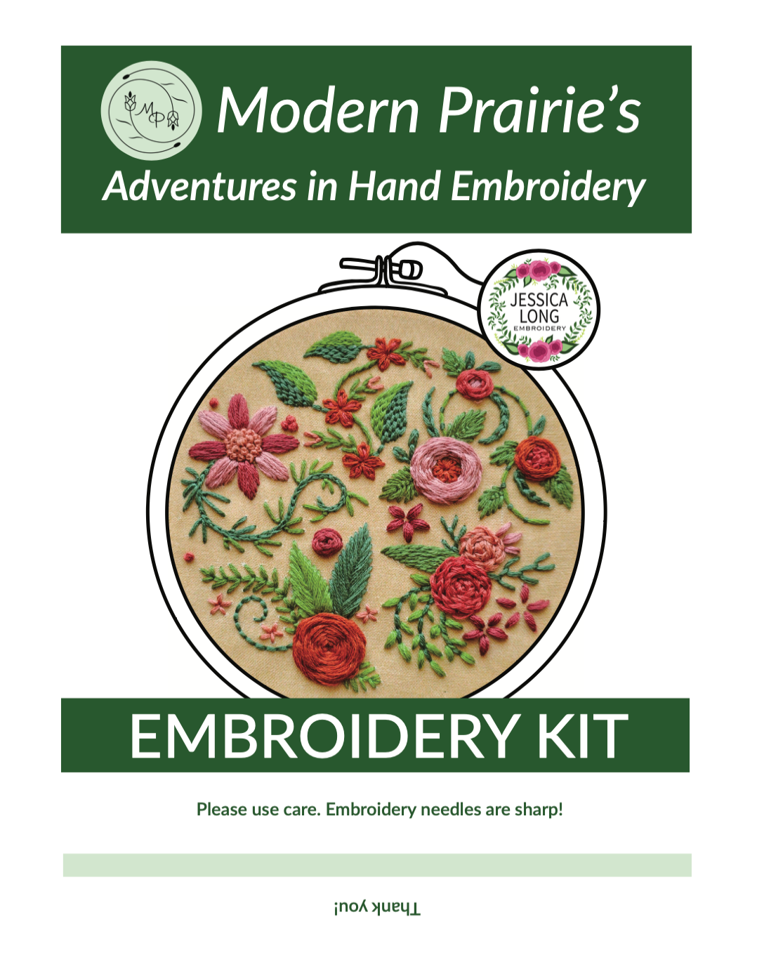 Adventures in Hand Embroidery, A Virtual 5-Week Learning Series