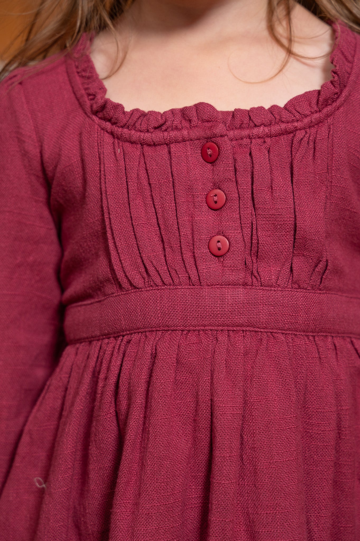 Quarter-Pint Laura Dress in Plum