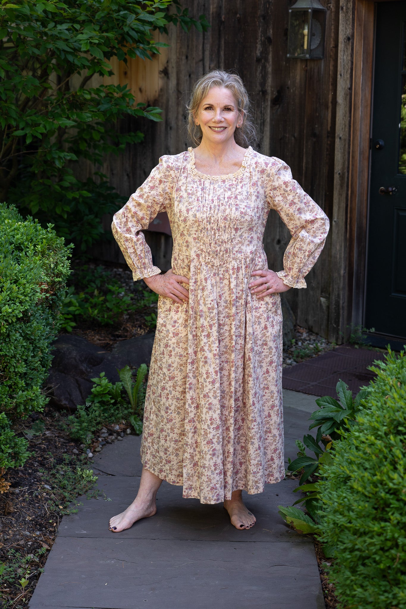 The Laura Dress in Milli Fleur