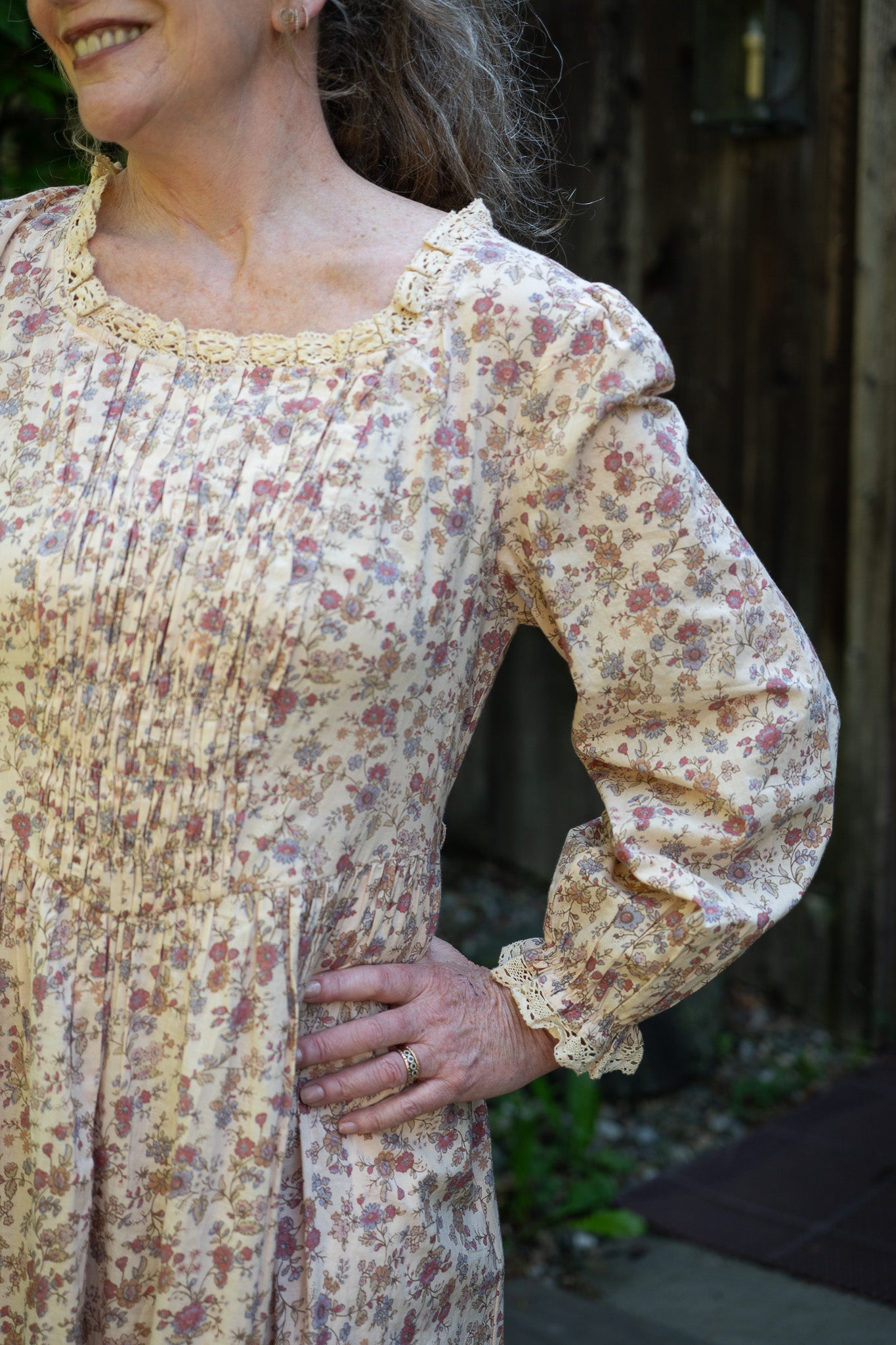 The Laura Dress in Milli Fleur