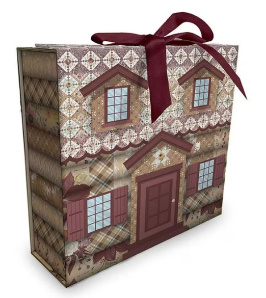 Evening on the Prairie, Laura's Log Cabin Quilt Kit